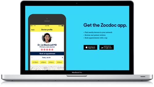zocdoc mobile app