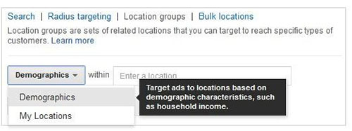 adwords demographics