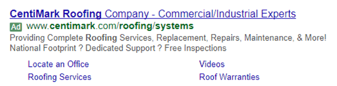 centimark adwords extensions example