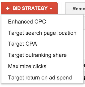 Flexible Cost-Per-Click Bidding Strategies