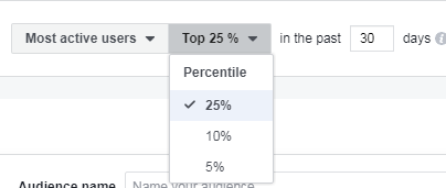 Target the most active users