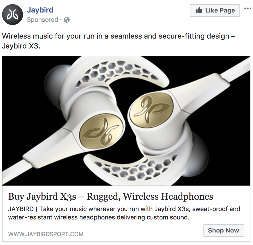 The chances that a facebook user will click on an ad that appeared in a feed are very slim