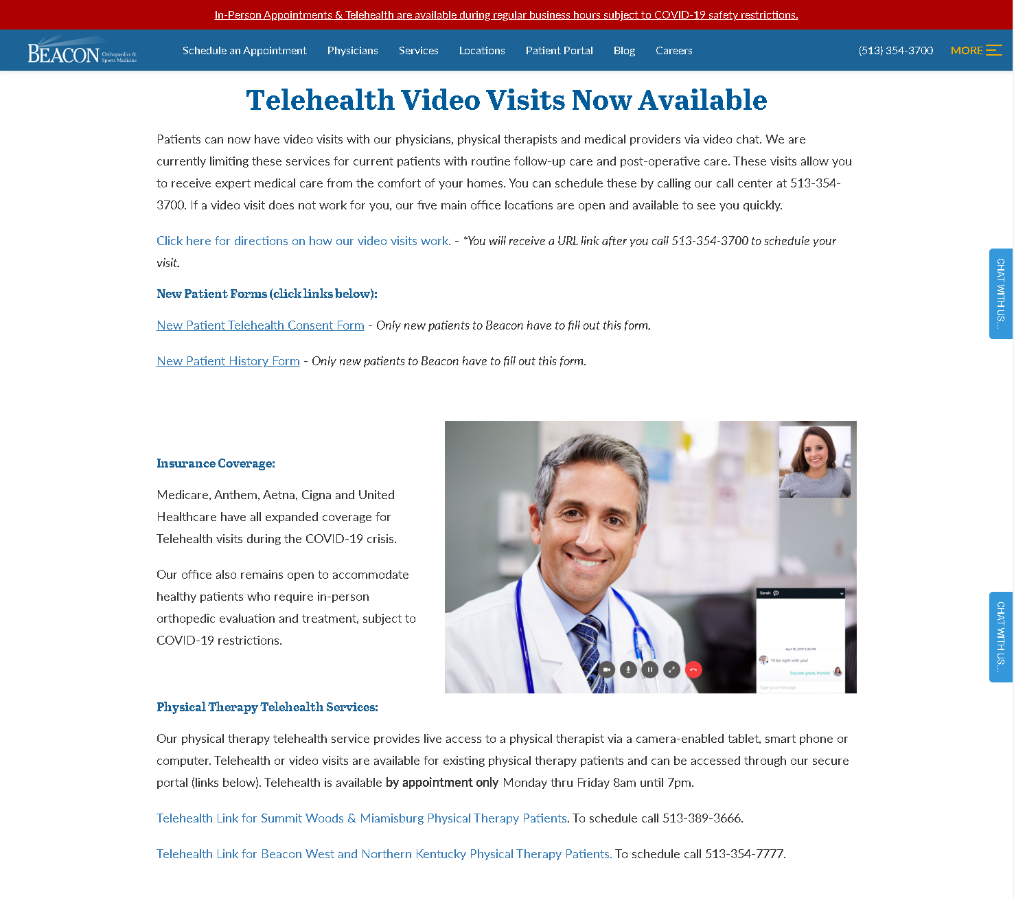 create educational content for telehealth