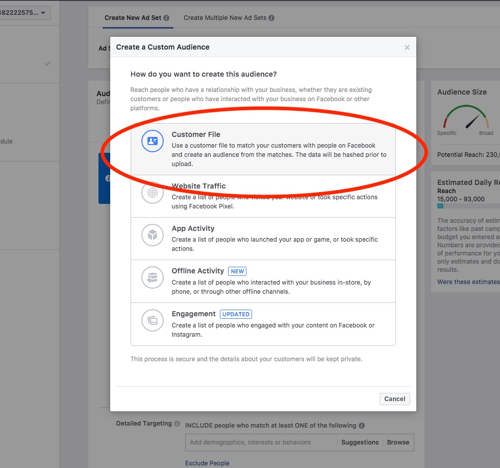 Using facebook ad to connect with your target audience