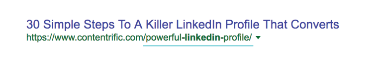 Using cleand and relevant slug containing a keyphrase will improve seo and click through rate