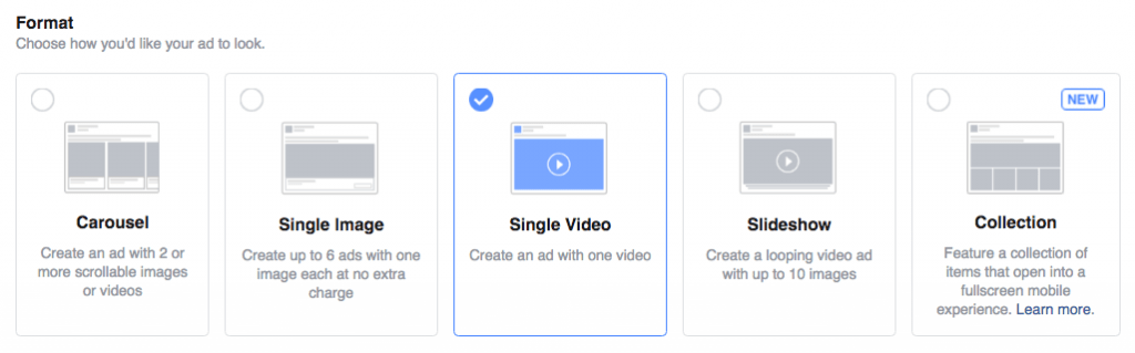 Use video view objective with facebook ad campaign when you are promoting a video and want people to watch it