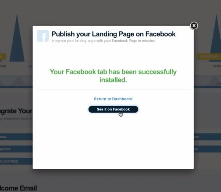 Confirm Landing Page