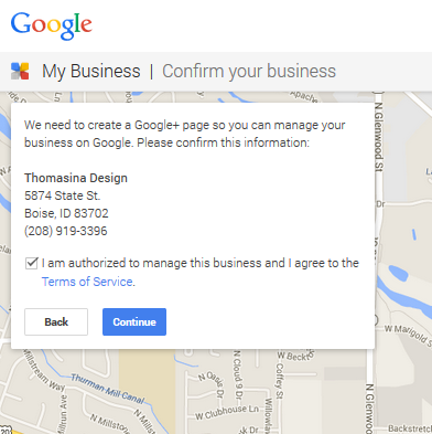 Google Plus Page for your Local Business