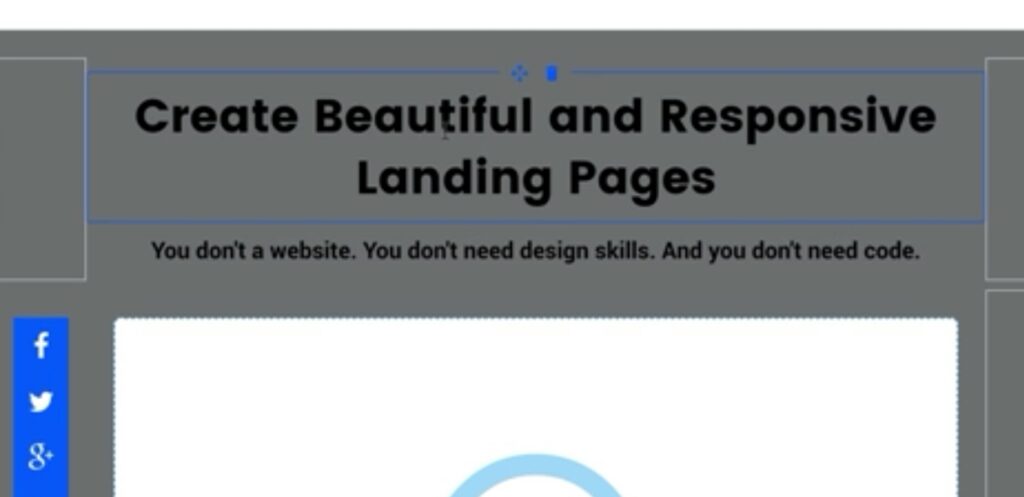 Select colors, styles, fonts for Leadpages Landing Page