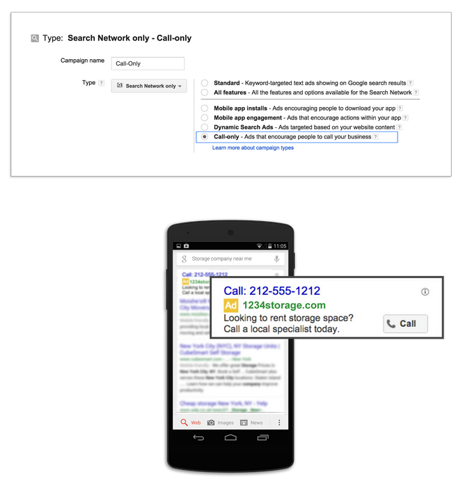 Set Up Google Call Only Campaign