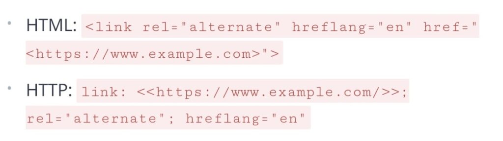 Implementing hreflang on HTML and non HTML page