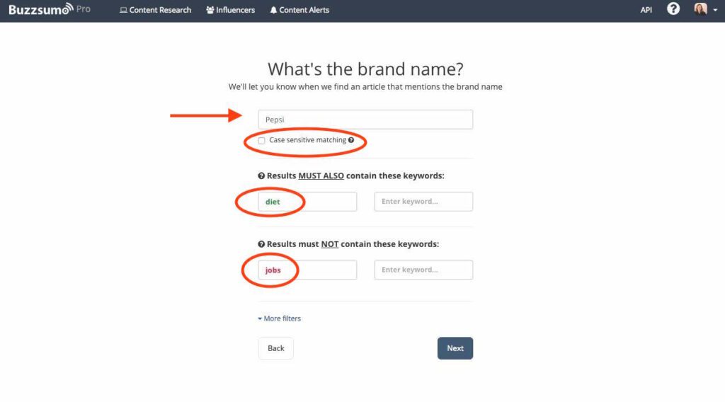 Business Name or Keyword Mentions Tracking