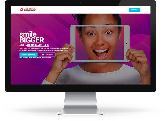 Smile Doctors Landing Page