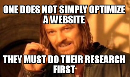 Website auditing meme