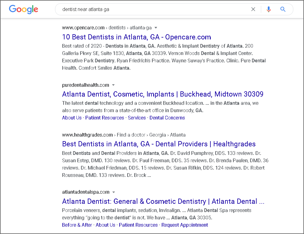 Dentists near Atlanta GA