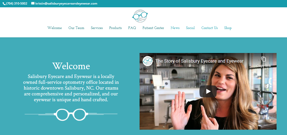 Welcome Video for Website Homepage