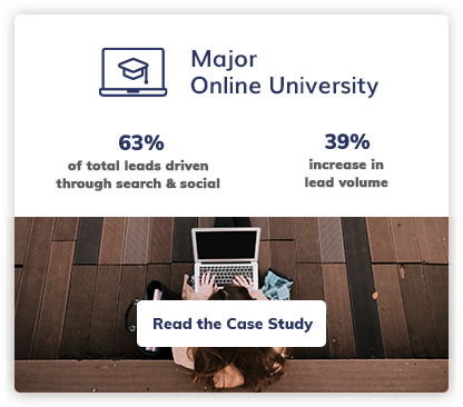 Major Online University Case Study