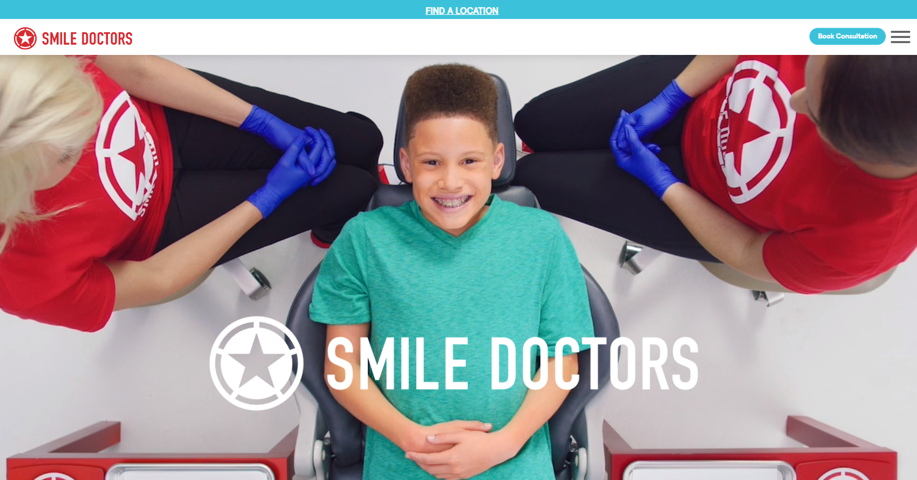 Capturing dental homepage