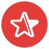 red-star-icon red star icon