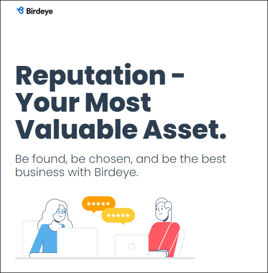 Bird Eye Reputation Management Software