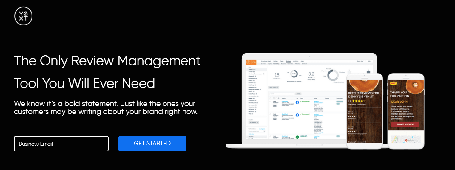 Yext review management for Private equity firms