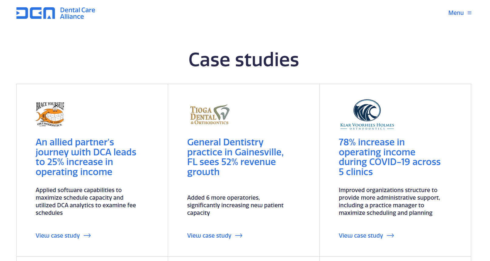 DSO Case Studies