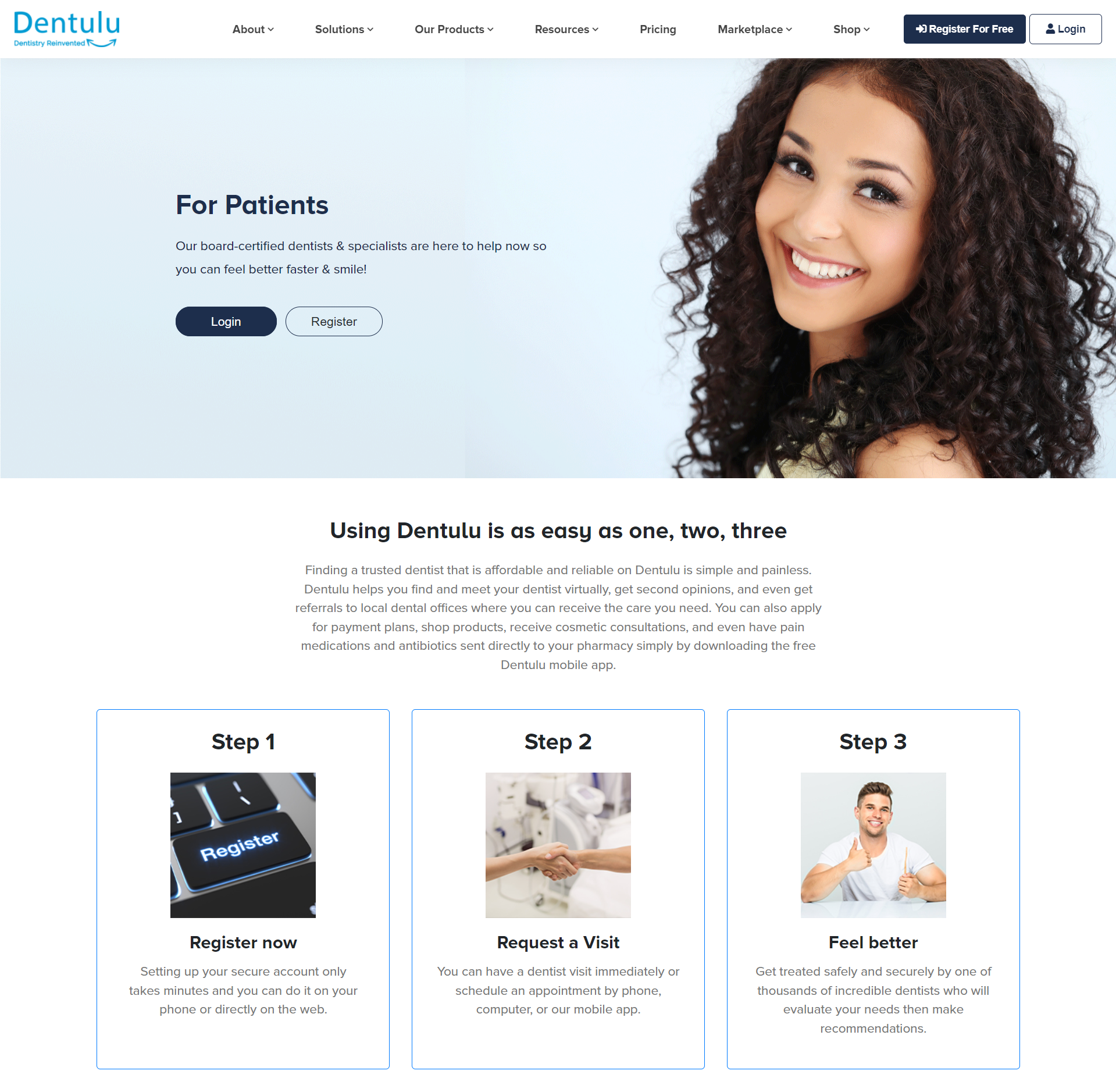 Teledentistry user experience