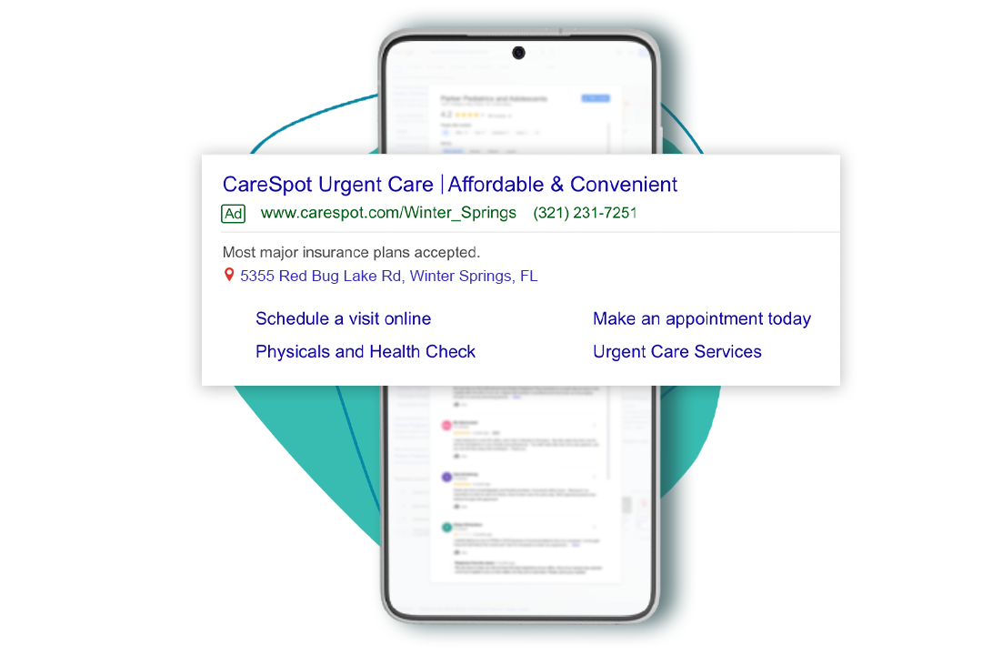 CareSpot PPC Ads