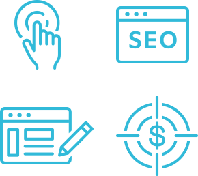SEO Link Building Service Icons