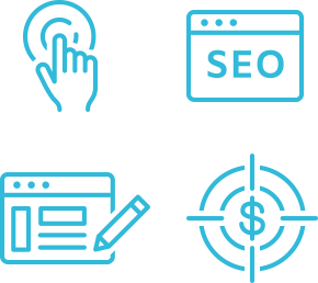 SEO Link Building Service Icons